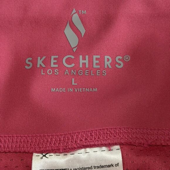 Skechers Go Walk High Waisted Athletic Skort Women's Large Pink Athleisure - Picture 2 of 12